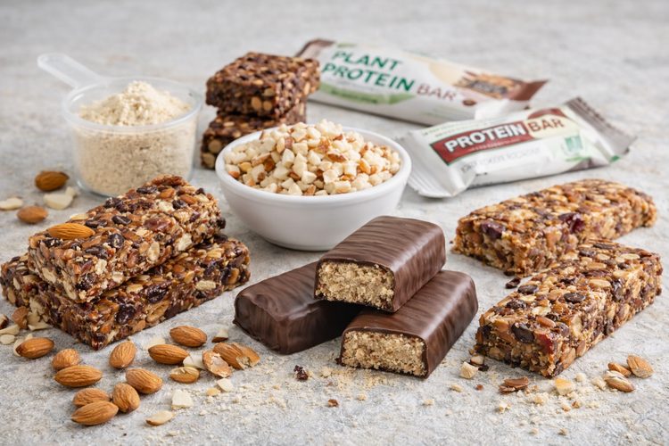 Illustrated placeholder for article titled Almonds for Protein Bars and Functional Snacks