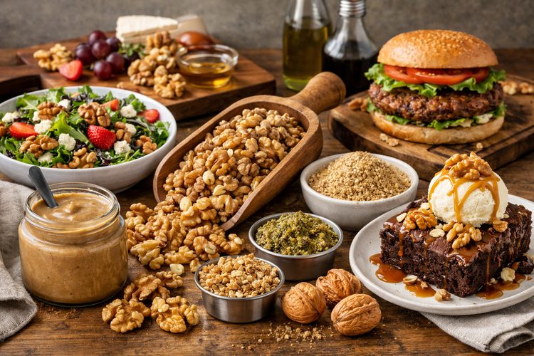 Foodservice walnut applications