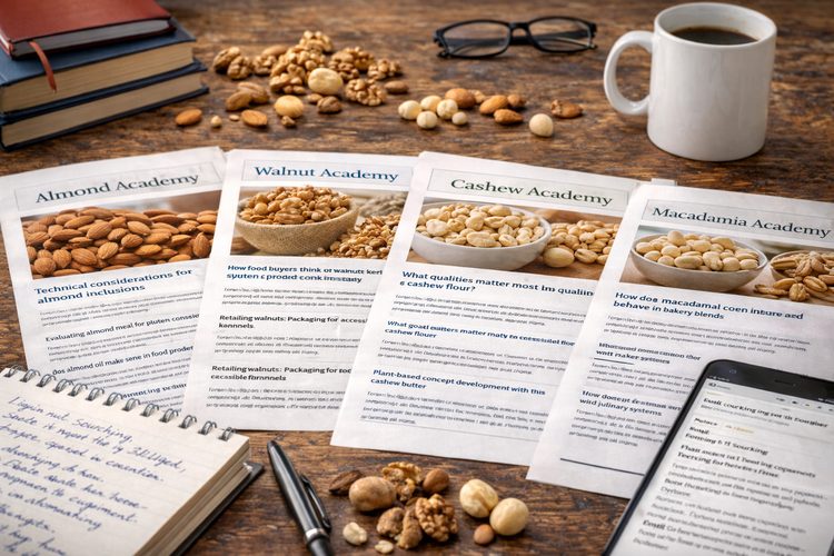 Illustrated placeholder for Nut Academy page